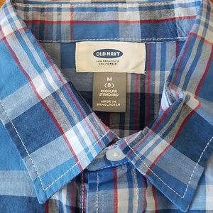 Old Navy Shirts & Tops - Plaid button down boys shirt Old Navy Shirts & Tops - Plaid button down boys shirt